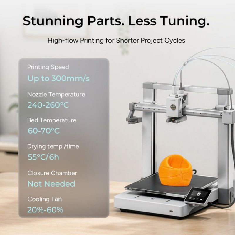 Filamento PETG Polymaker 175 mm 1 kg Galaxy Blue