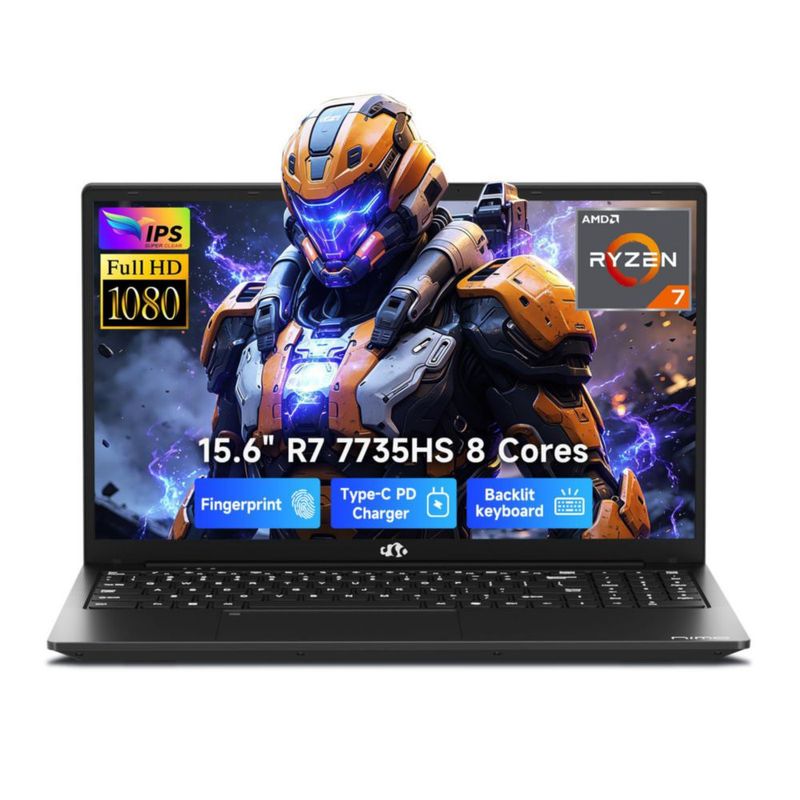 Portátil NIMO 39 cm R7 8‑núcleos 16 GB DDR5 512 GB SSD Radeon 680M