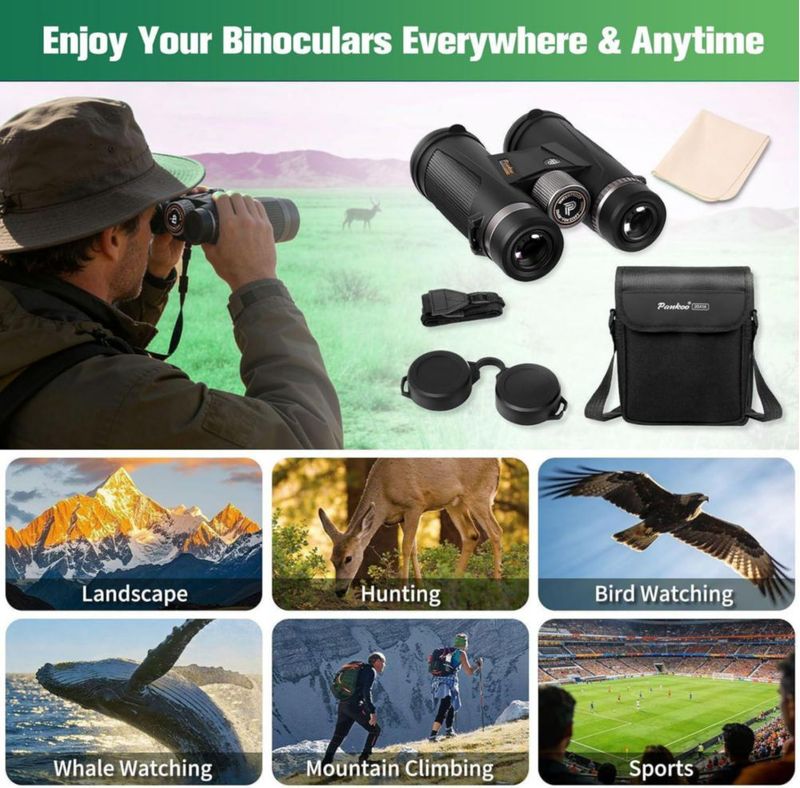 Binoculares Pankoo 20x56 Impermeables de Alta Potencia