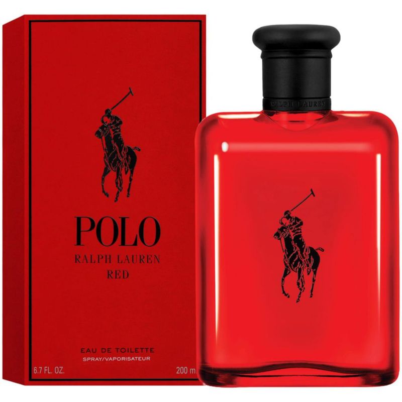 Perfume Ralph Lauren Polo Red Eau de Toilette 200 ml para hombre
