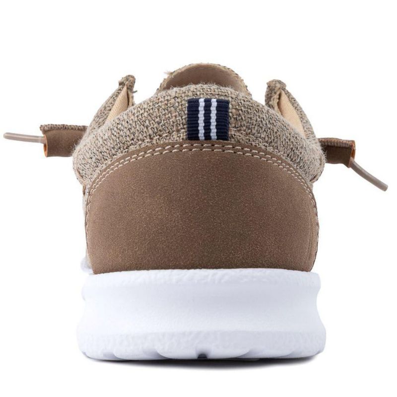 Mocasines para hombre Nautica Rushford color arena marrón talla 10