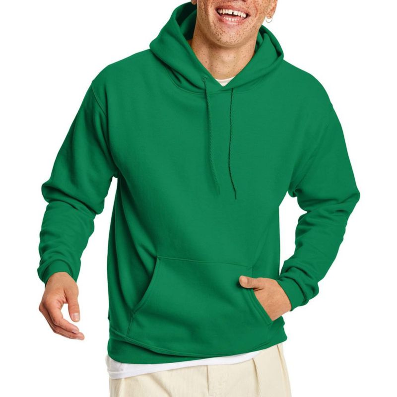 Sudadera con capucha Hanes X Grande Verde Kelly EcoSmart