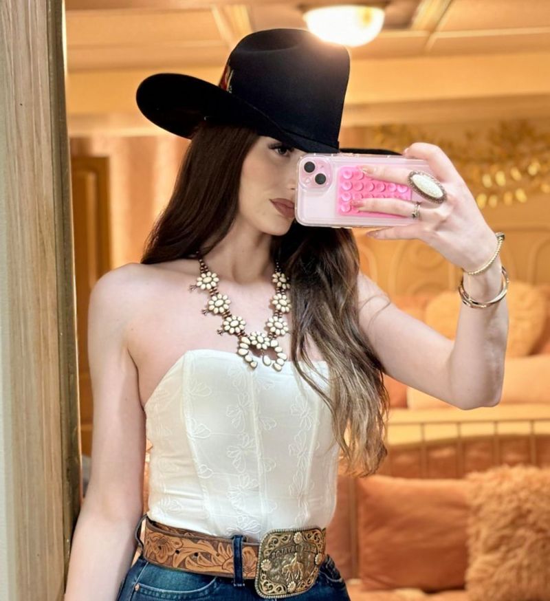 Juego de joyería Montana West Turquesa estilo vaquero