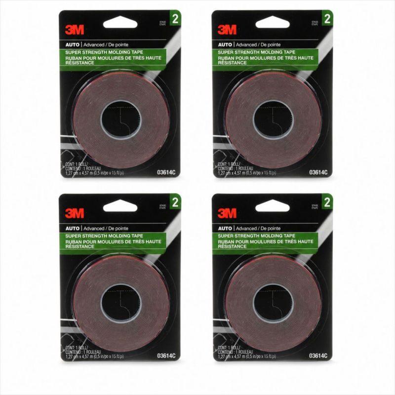 Cinta de Moldeo 3M 13 cm x 45 m - 4 Rollos Superfuerza