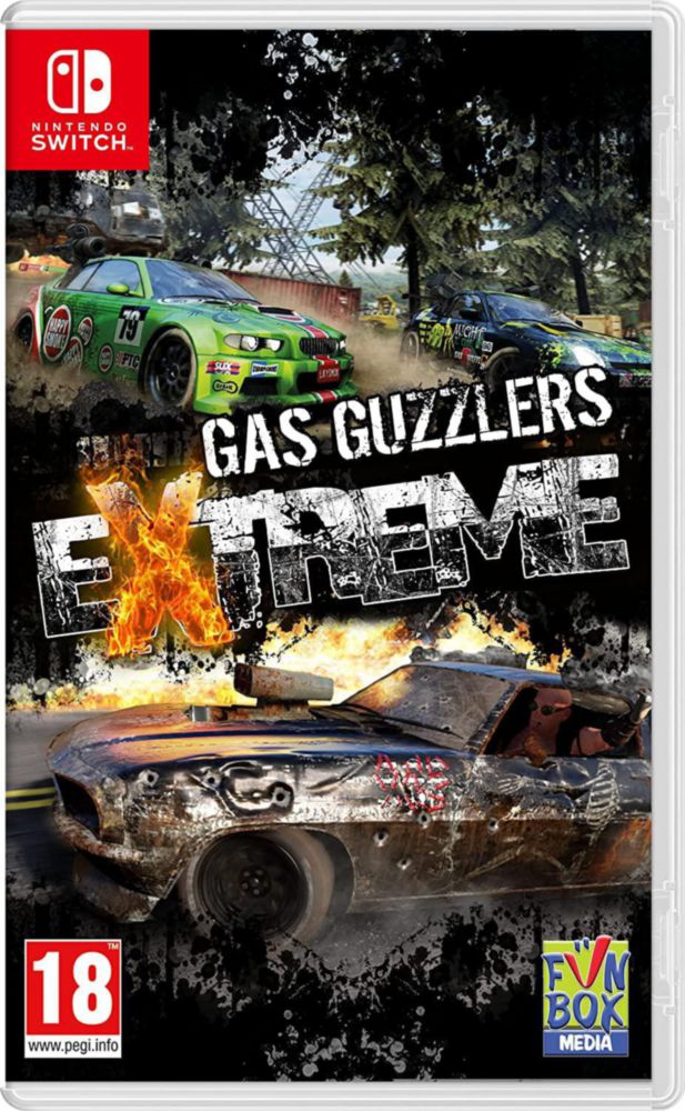Videojuego Gas Guzzlers Extreme de Funbox Media para Nintendo Switch