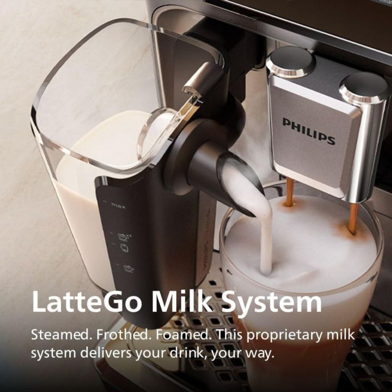 Máquina de espresso Philips Serie 4400 EP4447/90 Negro Cromo