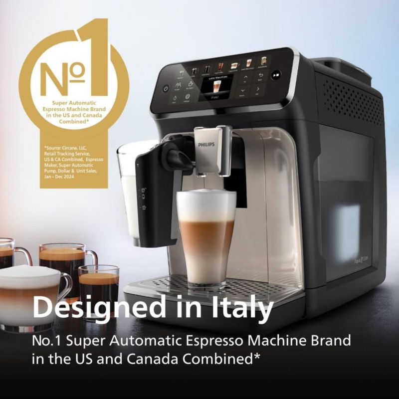 Máquina de espresso Philips Serie 4400 EP4447/90 Negro Cromo