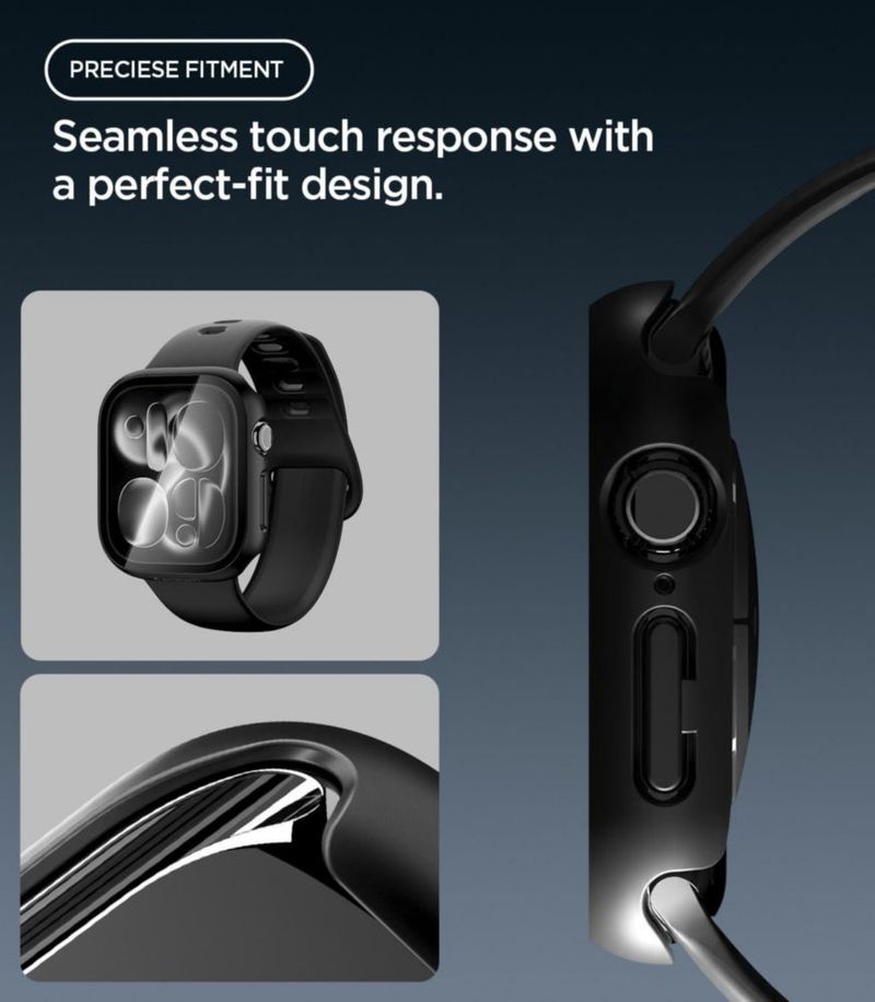 Funda Spigen Thin Fit 360 para Apple Watch Series 12 de 46 mm