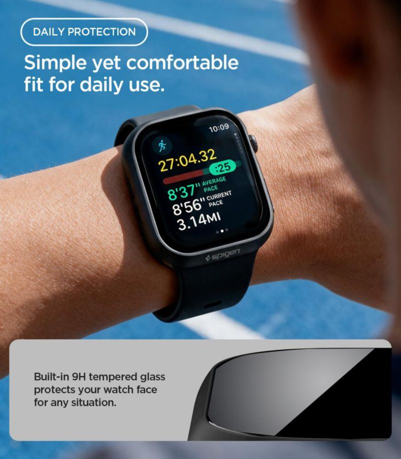 Funda Spigen Thin Fit 360 para Apple Watch Series 12 de 46 mm