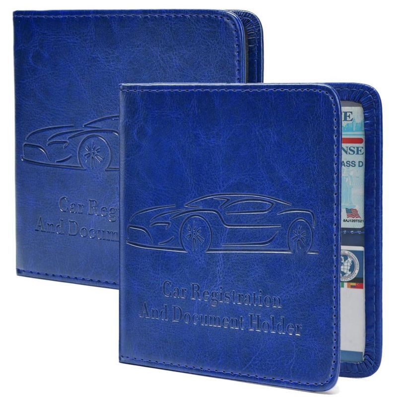 CADDY Peisicne Pack de 2 unidades color azul oscuro con cierre magnético