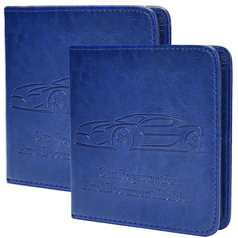 CADDY Peisicne Pack de 2 unidades color azul oscuro con cierre magnético
