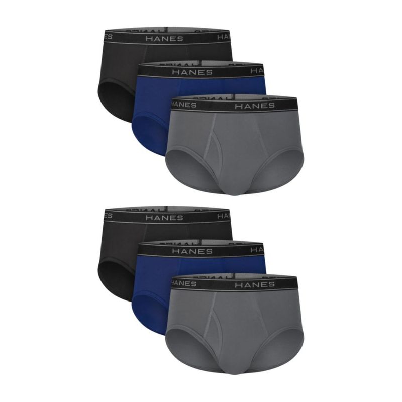 Calzoncillos Hanes Performance Pack de 6 absorción de humedad