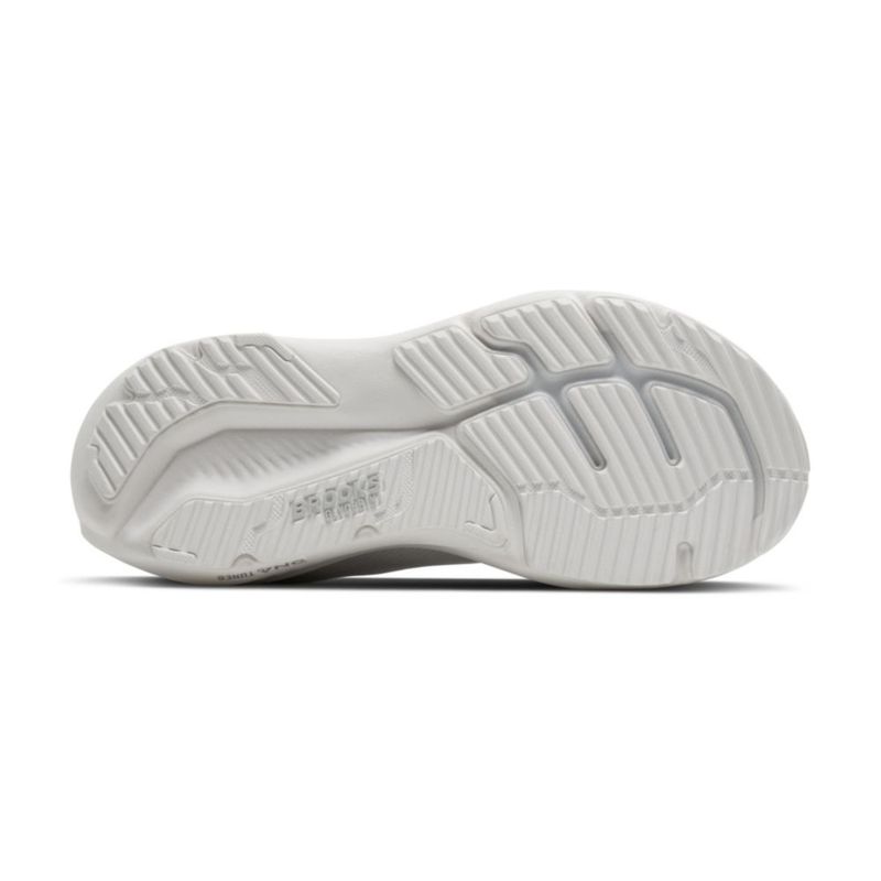 Zapatilla de Running Brooks Glycerin 23 Mujer Blanco/Ostra/Plateado Talla 7 (Mediana)