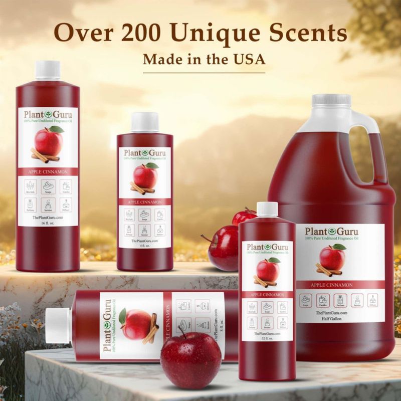 Aceite de Fragancia Plant Guru 118 ml Manzana y Canela