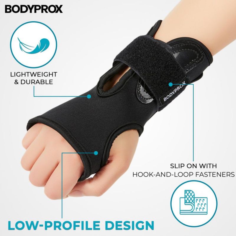 Muñequeras Bodyprox (par) para Snowboard Skate y Patinaje en Línea - Talla Pequeña