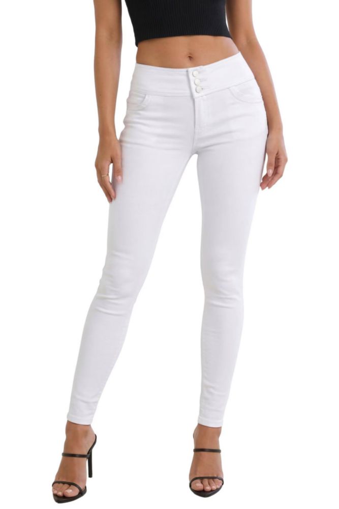 PANTALONES Hybrid & Company P45075SKX Blanco 20