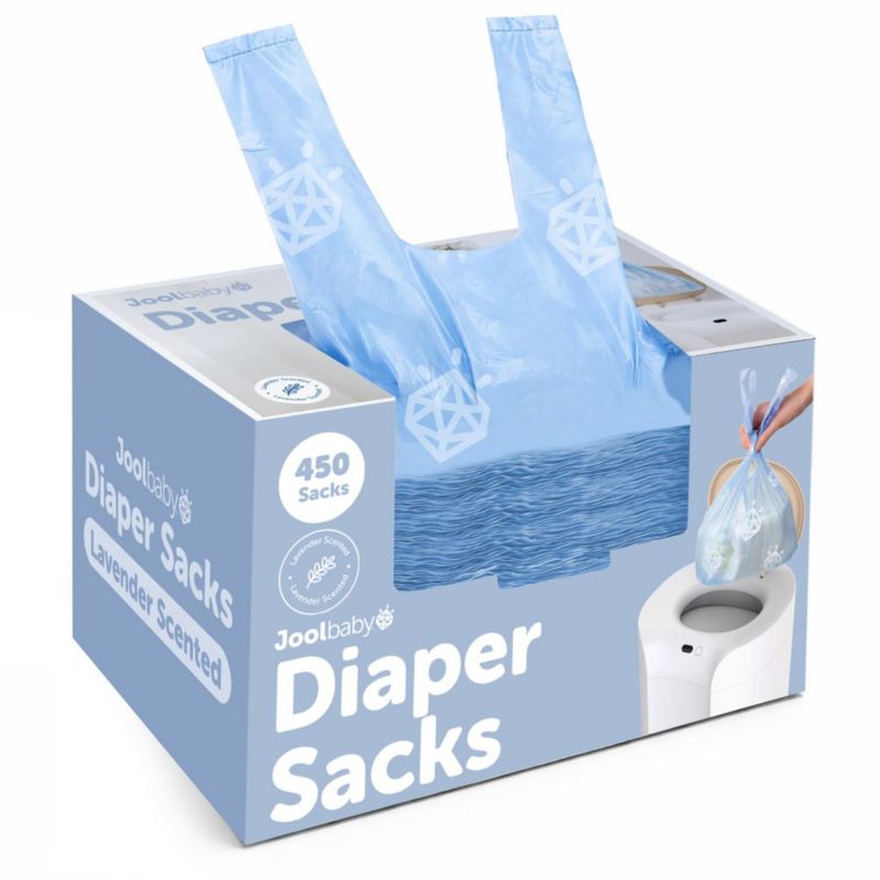 Bolsas desechables para pañales Jool Baby 450 unidades con aroma a lavanda