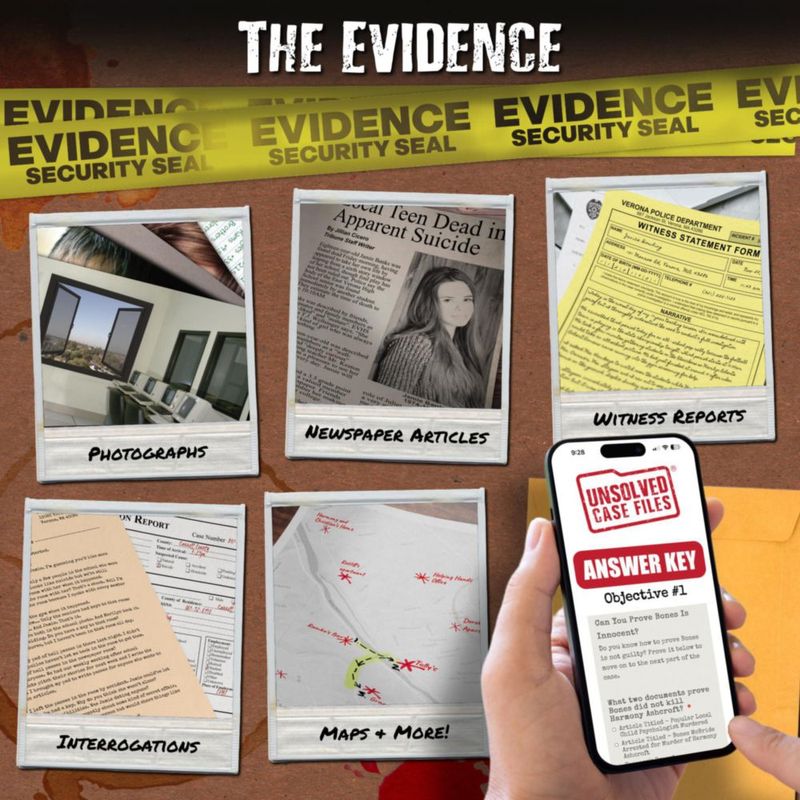 El caso sin resolver del juego Murder Mystery archiva a Banks y Jamie