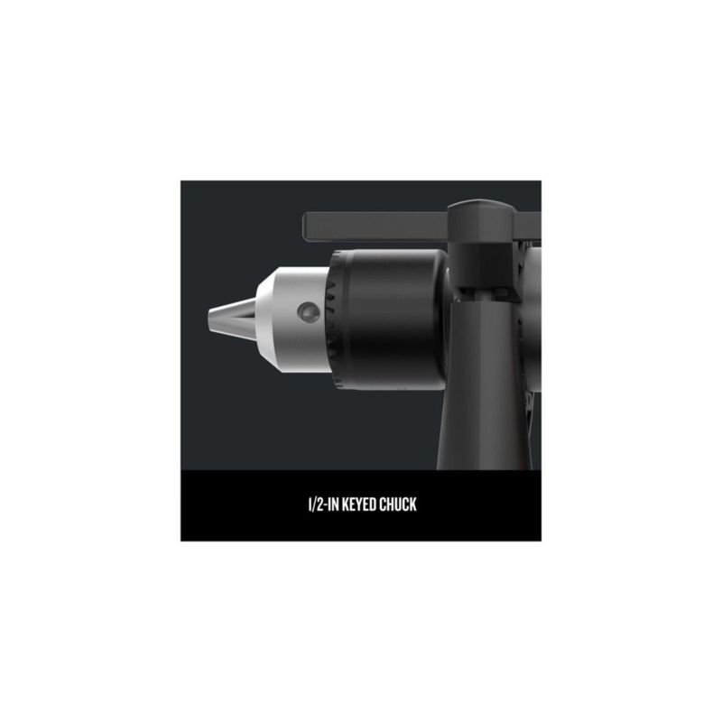 Taladro percutor CRAFTSMAN CMED741 mandril con llave 7 amperios y 12 cm