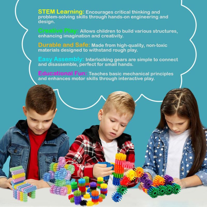 Bloques de Construcción KAKATIMES STEM Montessori - Juguete Regalo