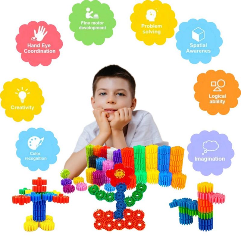 Bloques de Construcción KAKATIMES STEM Montessori - Juguete Regalo