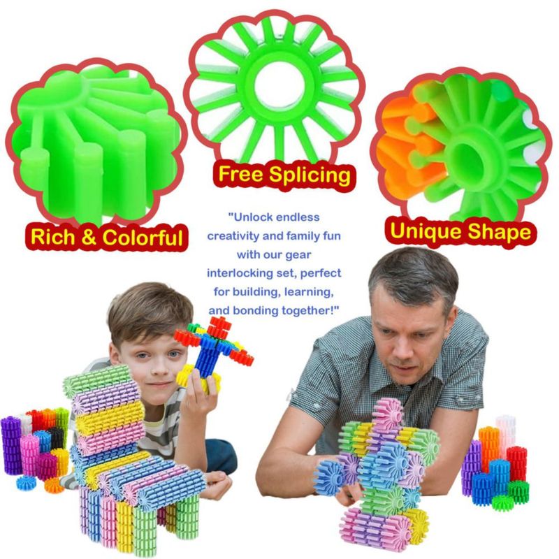 Bloques de Construcción KAKATIMES STEM Montessori - Juguete Regalo