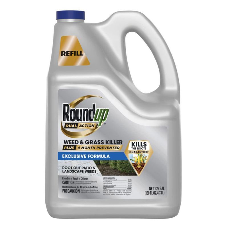 Roundup Doble Acción Mata Malezas y Césped Plus Preventor 4 Meses 4.7L