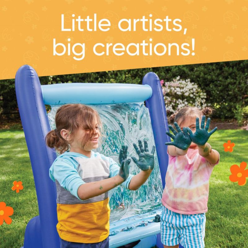 Caballete de arte inflable HearthSong 99 cm para niños (exterior)