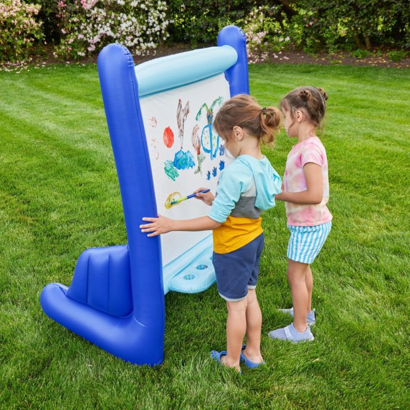 Caballete de arte inflable HearthSong 99 cm para niños (exterior)