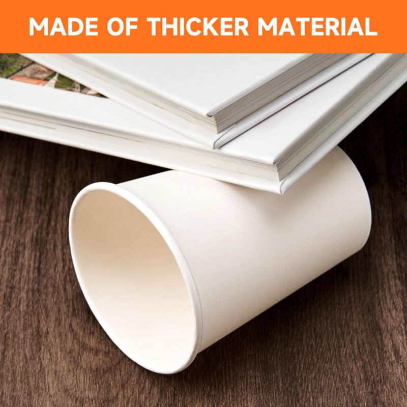 Tazas de café METAPRINT 355 ml Pack de 1000 unidades Blanco