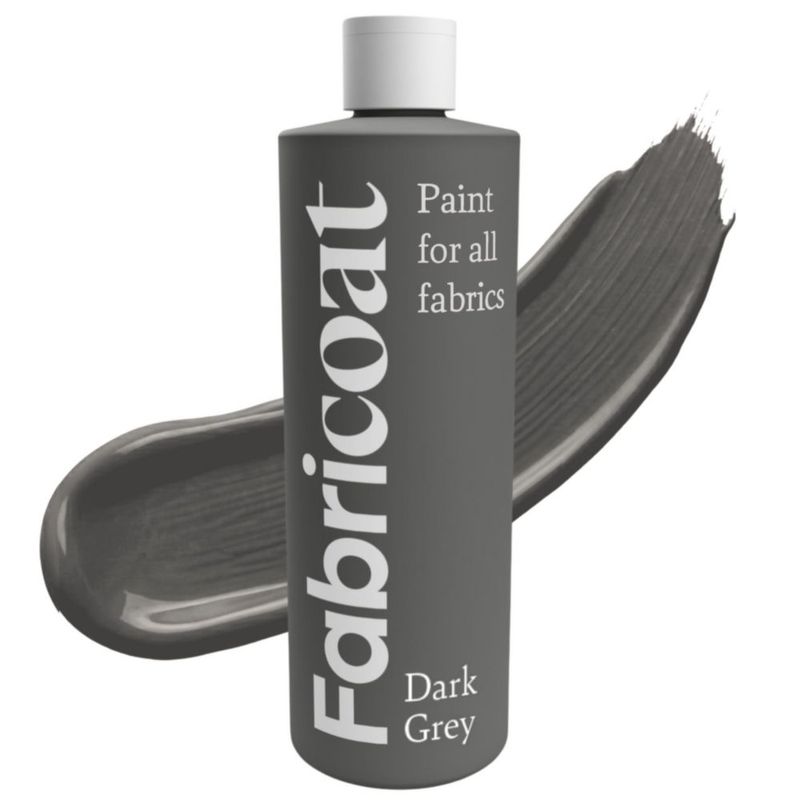 Pintura para tela y tapicería Fabricoat Gris oscuro acabado flexible