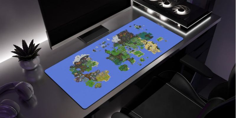 Alfombrilla de escritorio STARFORGE 90x40 cm OSRS Gaming Mat XXL