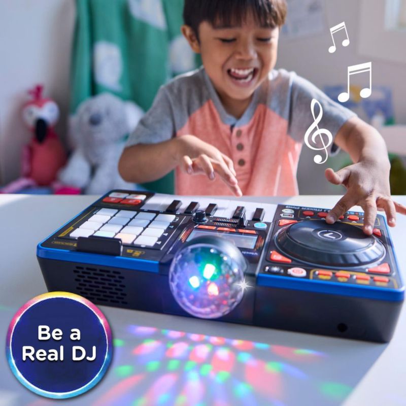 Mezcladora DJ VTech Kidi Star DJ Pro Negra Inalámbrica