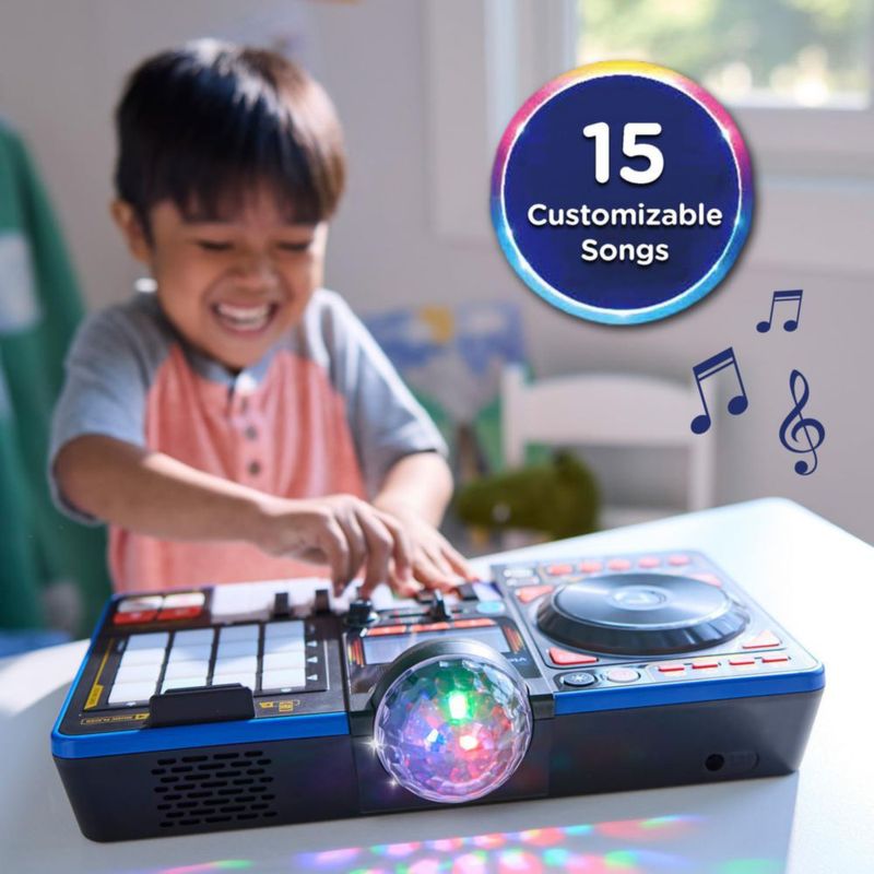 Mezcladora DJ VTech Kidi Star DJ Pro Negra Inalámbrica