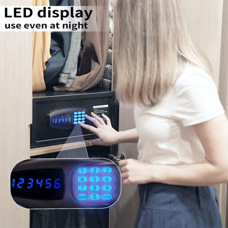 Cofre JOOSEN Digital de 1 Pie Cúbico con Teclado Eléctrico