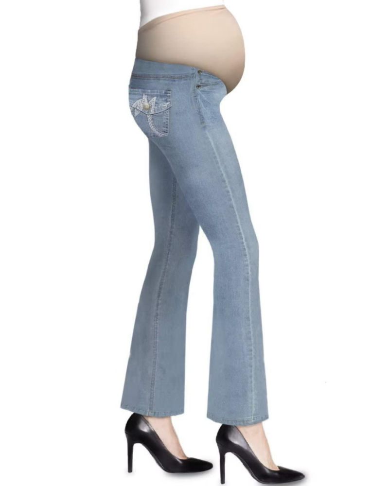 Jeans de Maternidad Hybrid & Company Lavado Claro Talla M