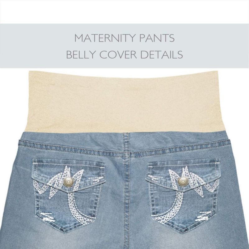 Jeans de Maternidad Hybrid & Company Lavado Claro Talla M