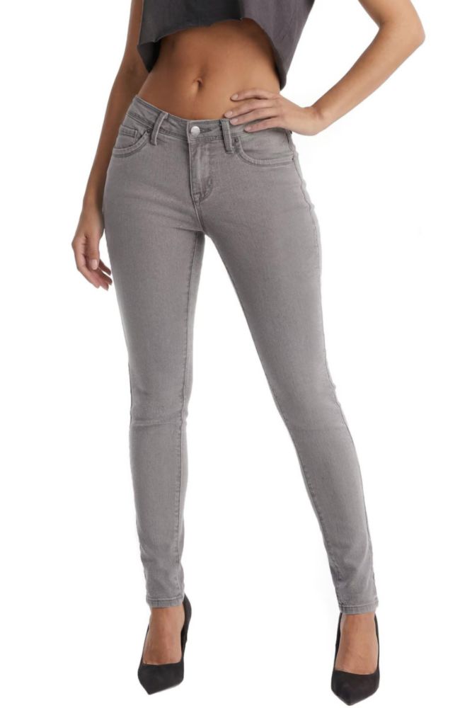 Vaqueros para mujer Hybrid & Company P22882SKX Gris Corte Corto