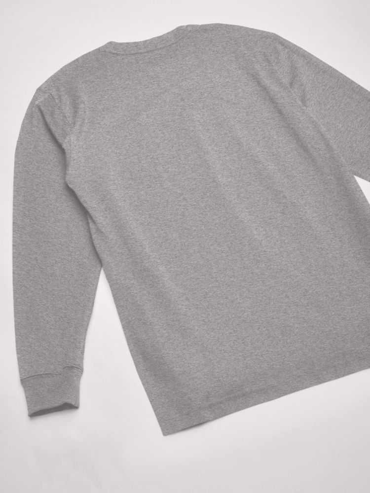 CAMISA Dickies Hombre XL Gris Jaspeado Manga Larga
