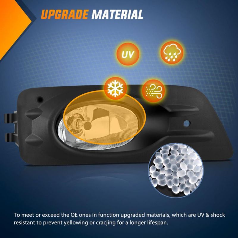 Luces antiniebla Nilight para Honda Accord 2006‑2007 Sedán 4 puertas