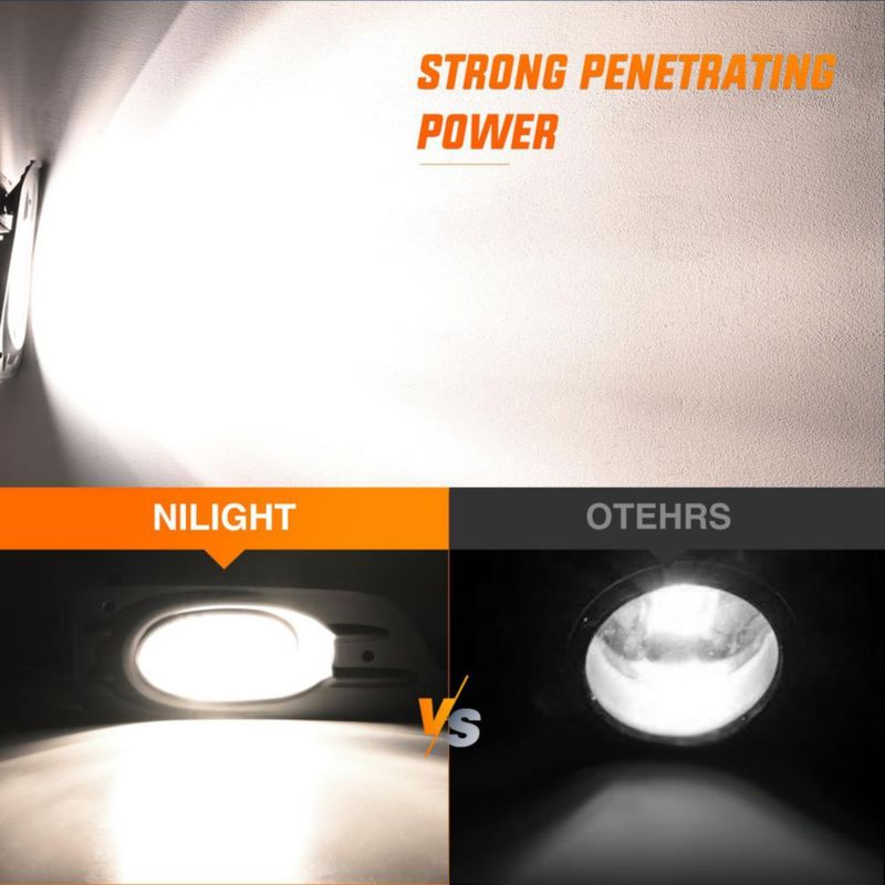 Luces antiniebla Nilight para Honda Accord 2006‑2007 Sedán 4 puertas