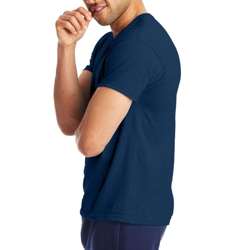 Camiseta Hanes Pack de 2 azul marino XXL X-Temp