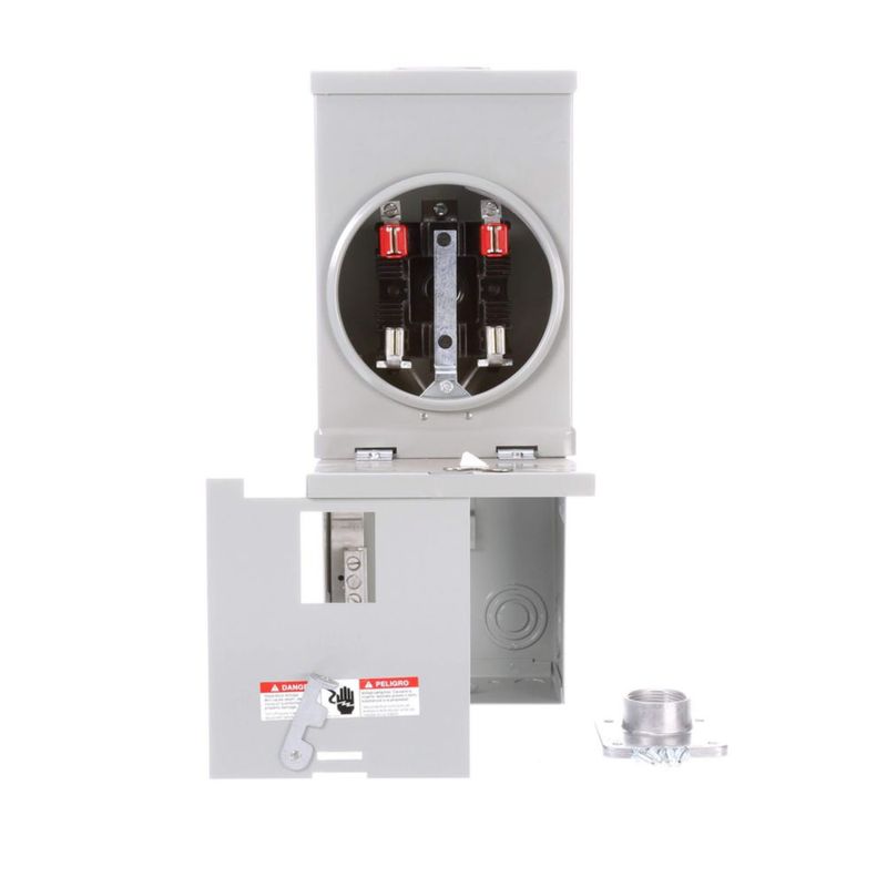 Panel principal de medidor SIEMENS 100 A sin interruptor principal