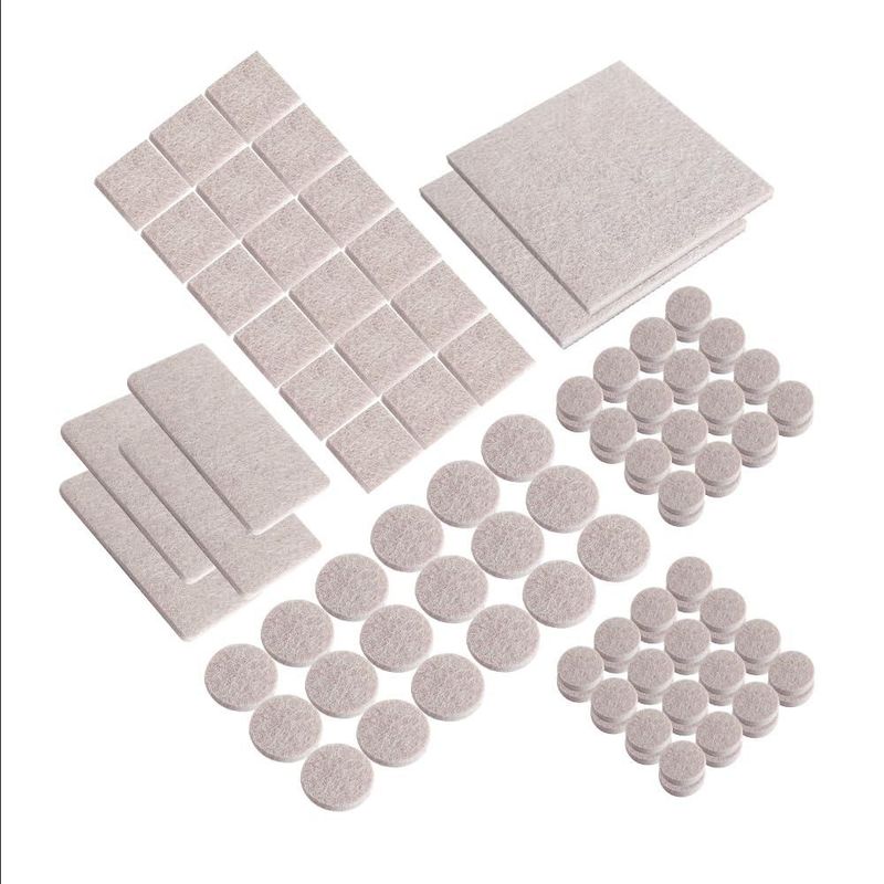Almohadillas para Muebles HiCycle2 106 piezas Beige – Protector de Suelo