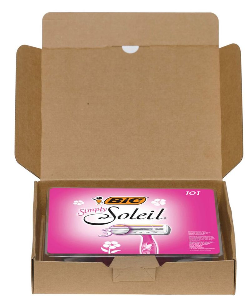 Set de 10 maquinillas desechables BIC Soleil con 3 cuchillas