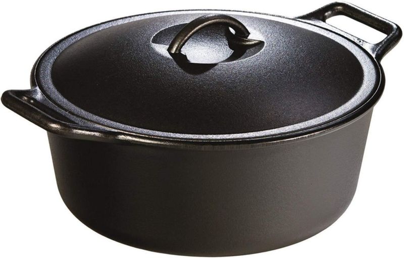 Olla de hierro fundido Lodge 7 L pre‑sazonada