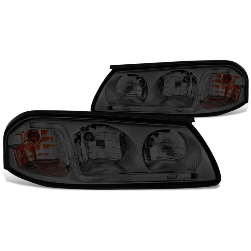 Faro delantero DNA MOTORING Chevrolet Impala 00‑05 Ahumado Transparente