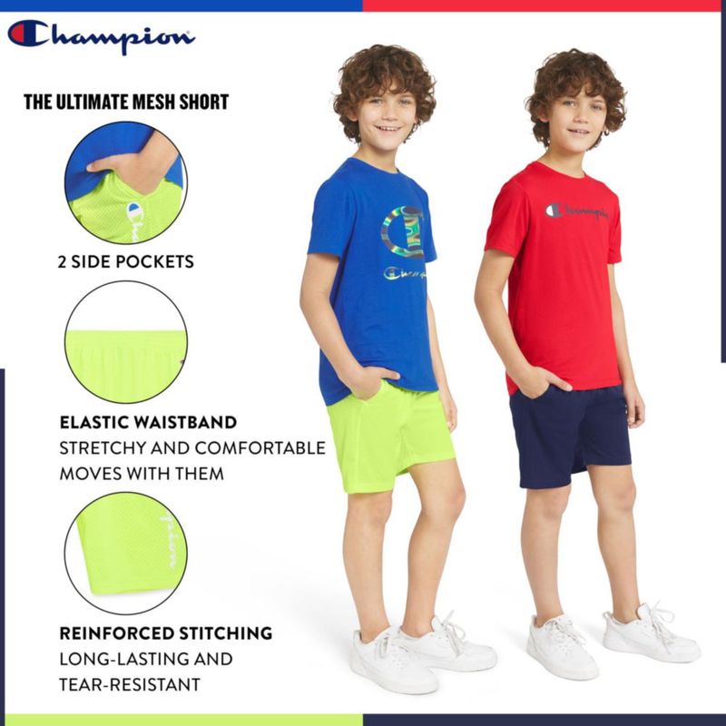 Conjunto corto Champion de 4 piezas para niños