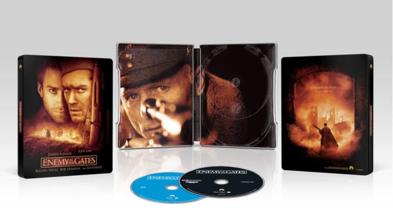 Película Paramount "Enemy at the Gates" 4K UHD SteelBook