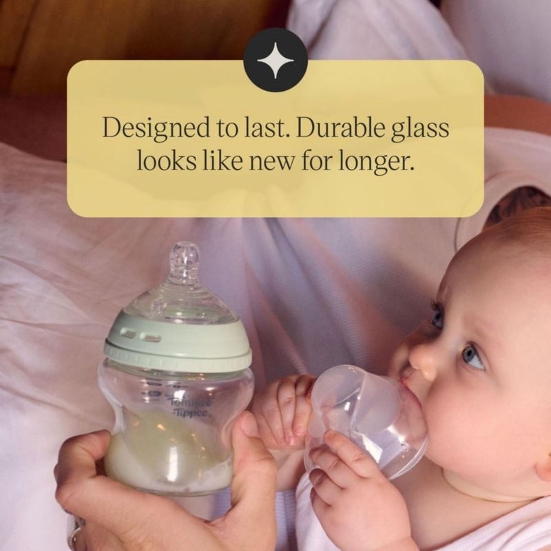 Biberón de vidrio Tommee Tippee 150 ml (pack de 2)